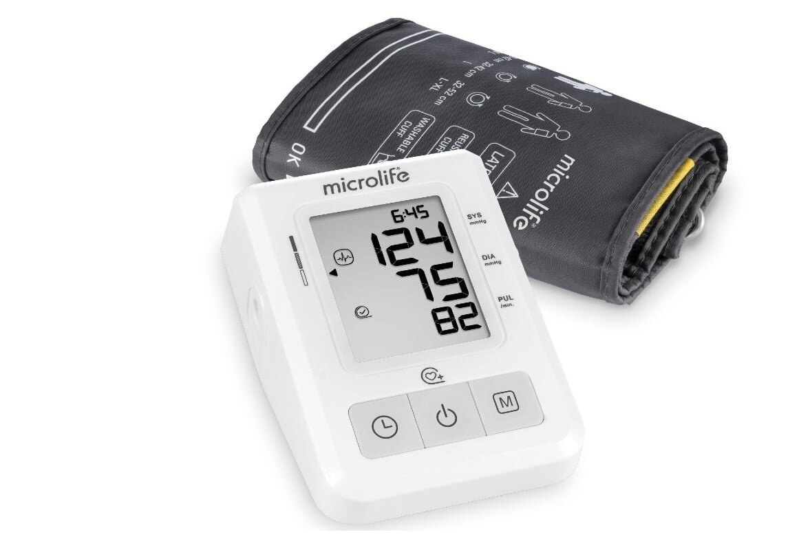 Vòng bít kích thước lớn Máy đo huyết áp Microlife B2 Basic