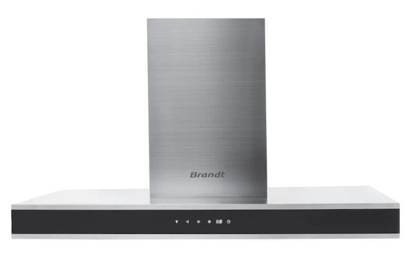 máy hút mùi Brandt AD1200X có thể lắp đặt âm tủ