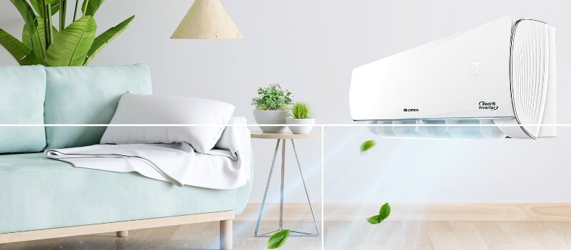 Điều hòa Gree 18000 BTU 1 chiều Inverter GWC18FD-K6D9A1W thiết kế