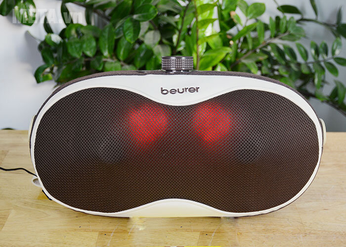 Gối massage Shiatsu vai cổ lưng chân Beurer MG520