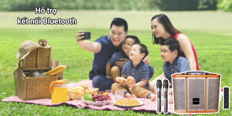 Dễ dàng chia sẻ âm nhạc qua bluetooth