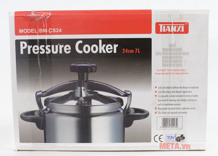 Nồi áp suất inox Tianxi BM-CS24 (24cm) - 7 lít