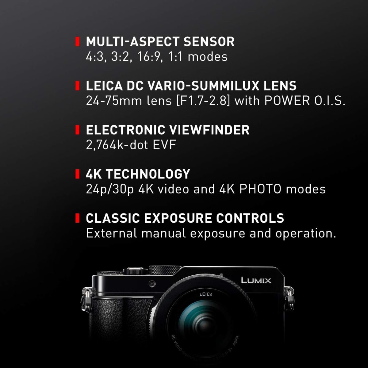 Máy Ảnh Panasonic Lumix LX100 II