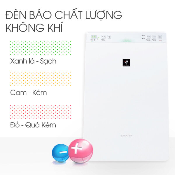 Máy lọc không khí Sharp KC-F30EV-W Máy lọc không khí Sharp KC-F30EV-W