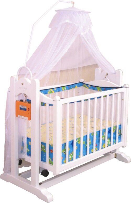  Nôi rung tự động Autoru 5 sao (màu gỗ)