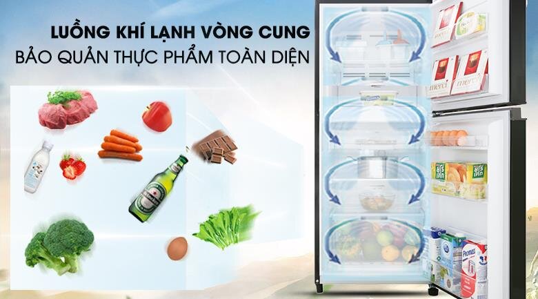 Tủ lạnh Toshiba 180L Inverter GR-B22VU(UKG)