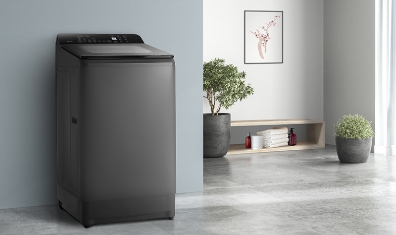 Máy giặt Hitachi Inverter 10.5 kg LTL H0MVW0T GG 2 Máy giặt Hitachi Inverter 10,5 kg H0MVW0T GG