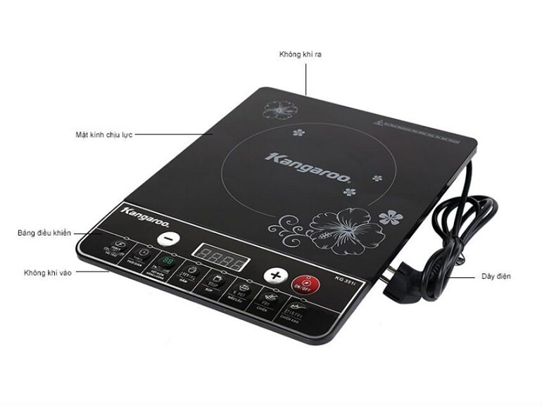 bếp từ đơn kangaroo kg351i