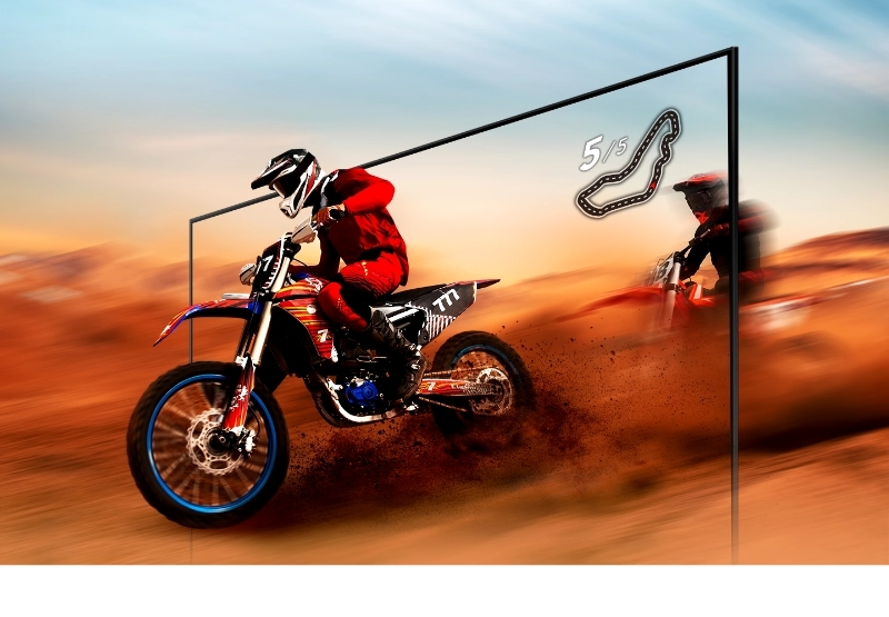 Smart Tivi Samsung 65 inch 4K 65AU8000 5 Smart tivi Samsung 65 inch 4K UA65AU8000 công nghệ hỗ trợ chơi game