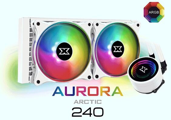 Xigmatek Aurora 240 ARGB Arctic (Ảnh 1)
