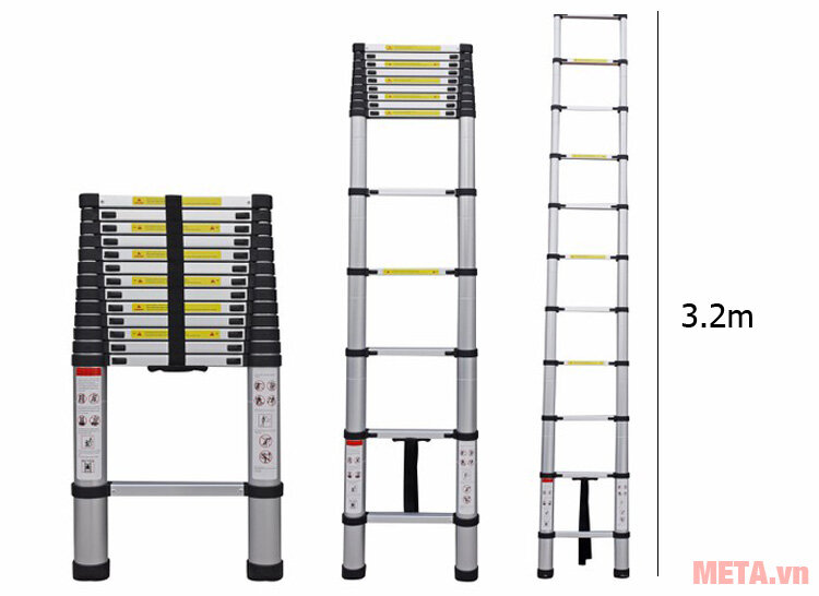 Thang rút đơn 3.2m Nikita R32
