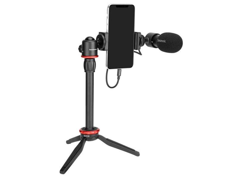 Saramonic SmartMic MTV đi kèm chân đế tripo Saramonic SmartMic MTV đi kèm chân đế tripo