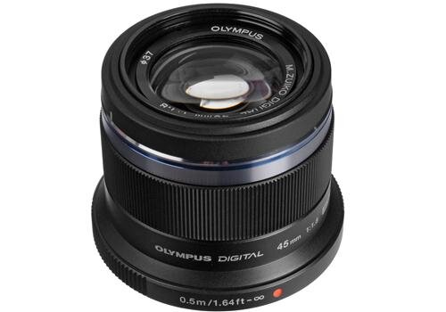 Ống Kính Olympus M.Zuiko Digital ED 45mm F1.8 (Đen)