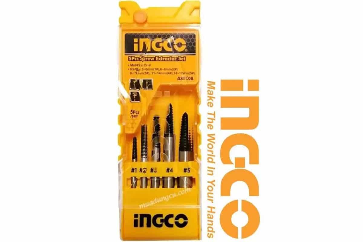 Bộ 5 Mũi Ven Răng INGCO ASE008