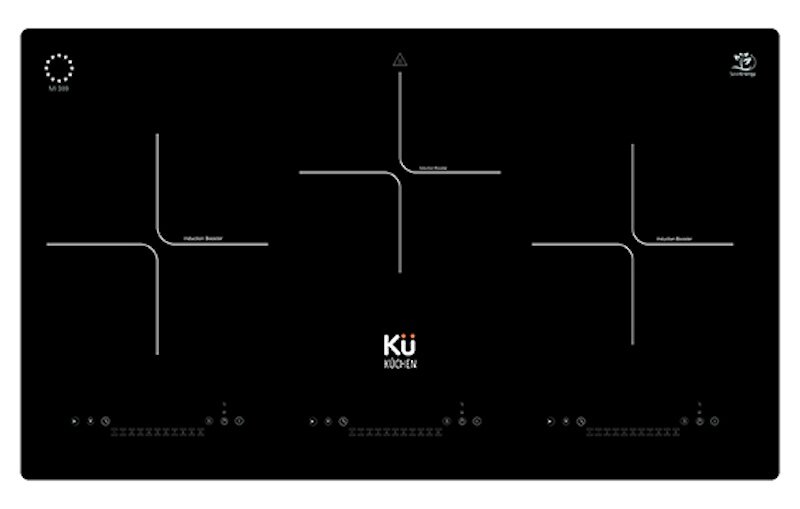 Bếp từ Kuchen MI389 thiết kế hoàn hảo (Ảnh: Kuchen).