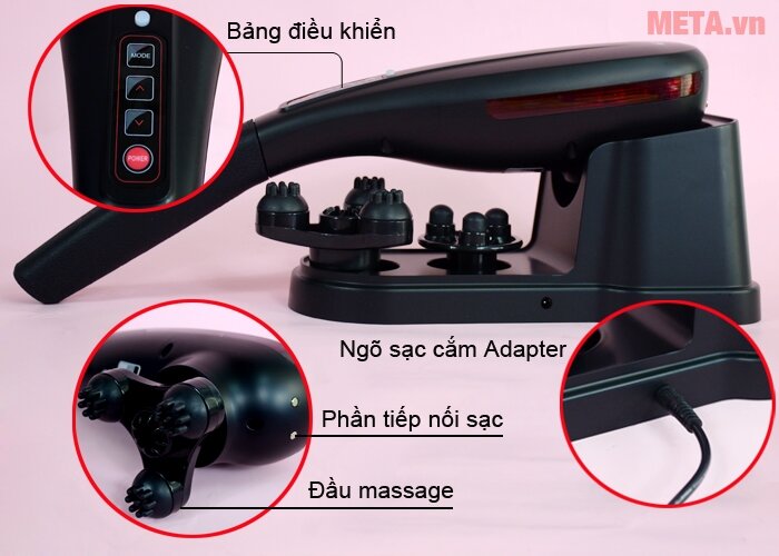 Máy massage cầm tay Maxcare Max631S