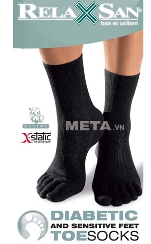 Vớ y khoa cho người bệnh tiểu đường dạng ngón chân Art-650