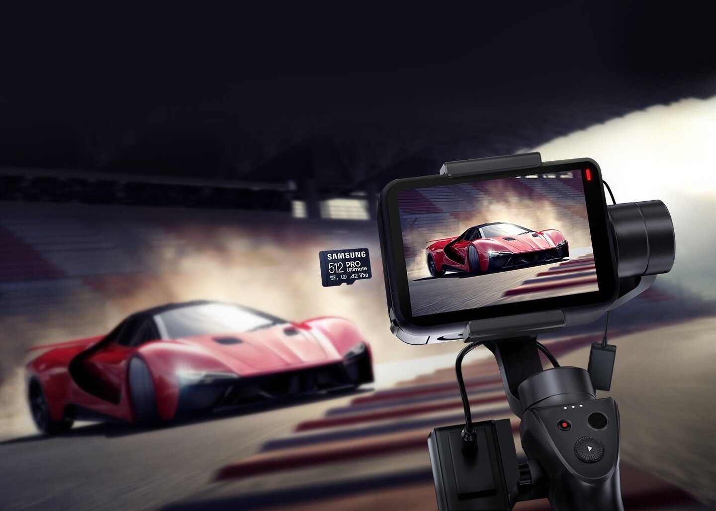 Thẻ nhớ MicroSD Samsung PRO Ultimate - 256GB Class3, U3, V30, A2 - Kèm Reader ảnh 1