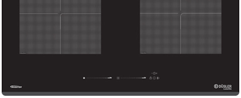 Các phím điều khiển bếp từ đôi Dusler DLS998PLUS