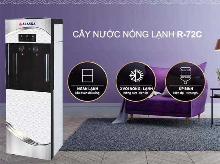 Alaska R-72C hỗ trợ làm nước nóng lạnh Alaska R-72C