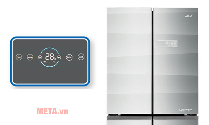 Tủ lạnh 4 cánh Aqua AQR-IG595AM (547 lít)