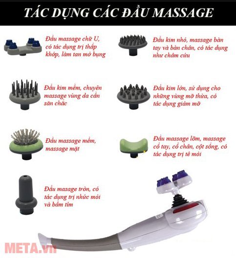 Máy massage cầm tay Buheung MK-208 NEW