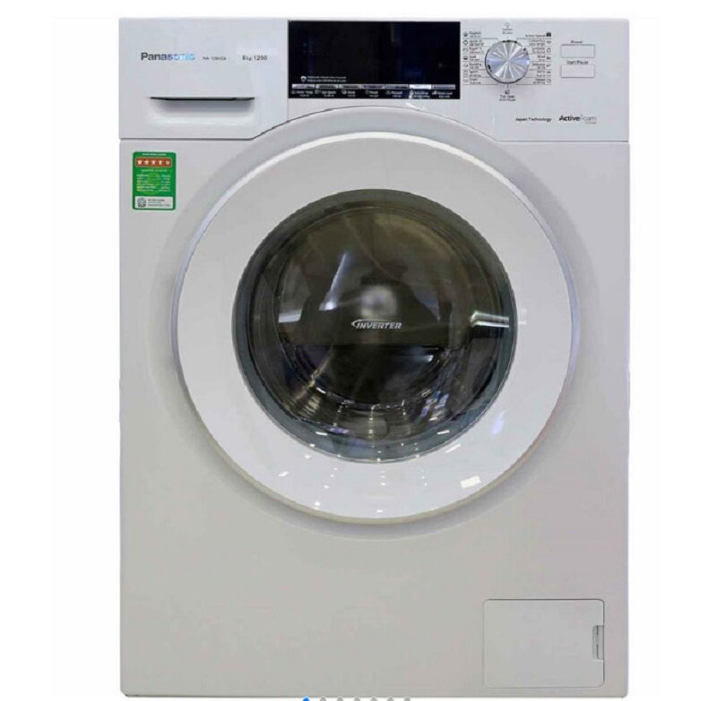 Máy giặt Panasonic Inverter 8 kg NA-128VG6WV2 thiết kế