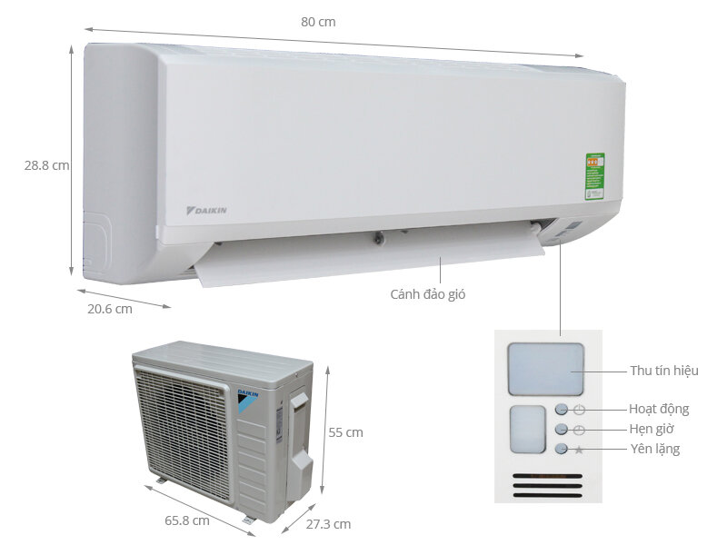 Máy lạnh Daikin 1 HP FTV25BXV1