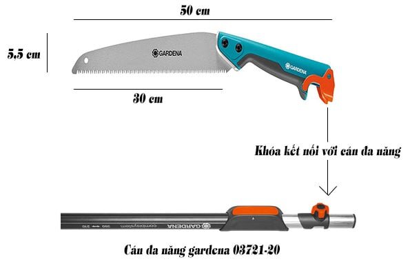 Cưa tay lưỡi thẳng Gardena 08737-20 Cưa tay lưỡi thẳng Gardena 08737-20
