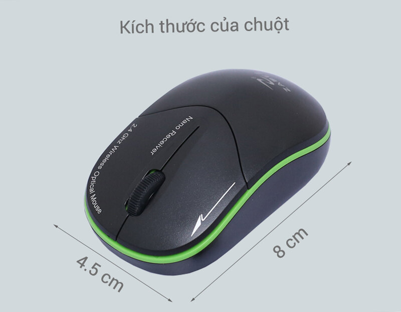 Chuột không dây Zadez M335 Đen Chuột không dây Zadez M335 Đen