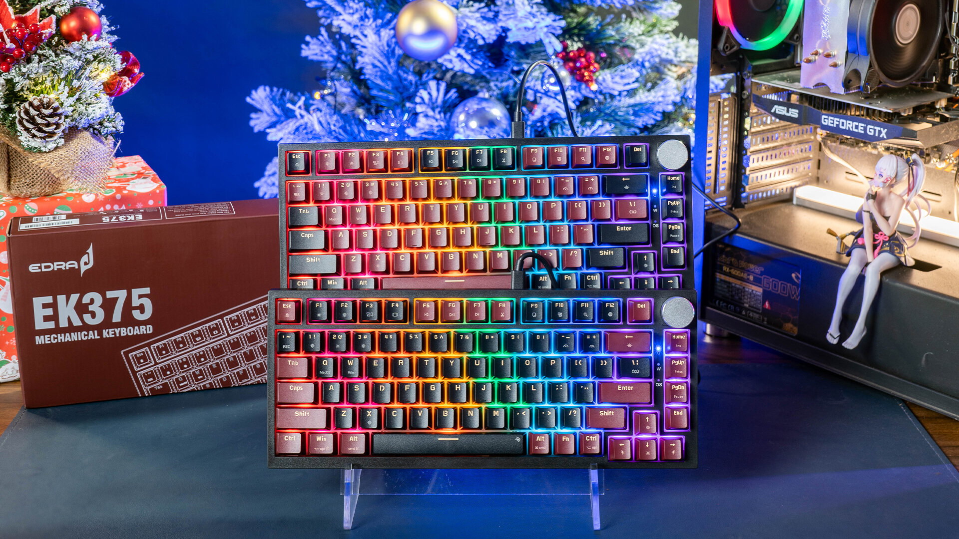 Bàn Phím Cơ Gaming Edra EK375 Beta 3