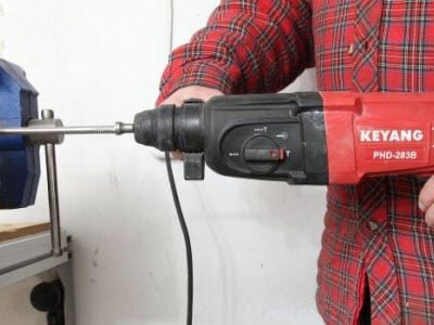 Sử dụng máy khoan búa 3 chức năng Keyang PHD-283B Máy khoan búa
