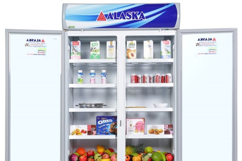 Tủ mát Alaska 2 cánh 1200 lít SL12C