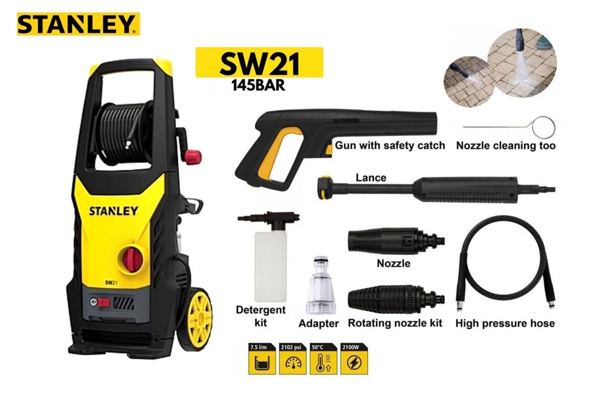 Máy phun xịt nước 2100W Stanley SW21-B1