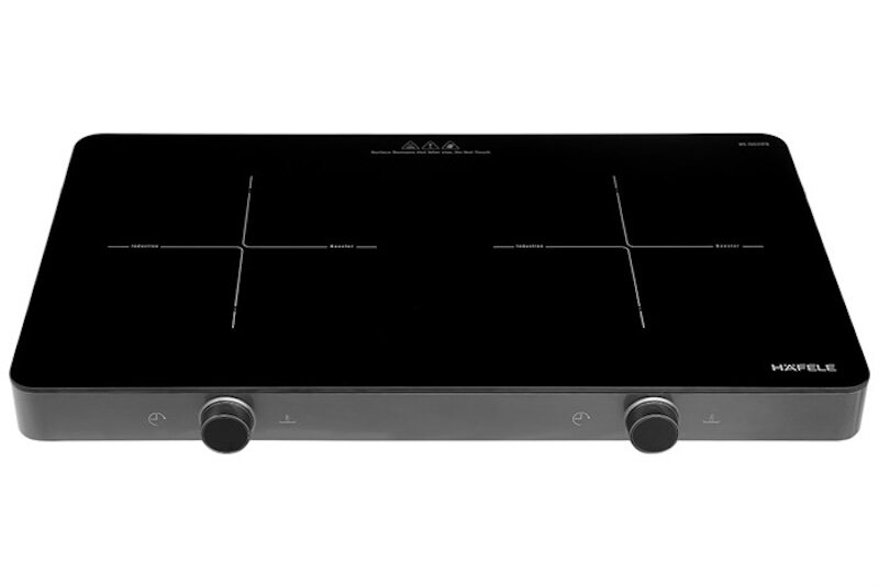 Bếp từ Hafele HS-I5521FG sở hữu thiết kế sang trọng với mặt kính đen bóng