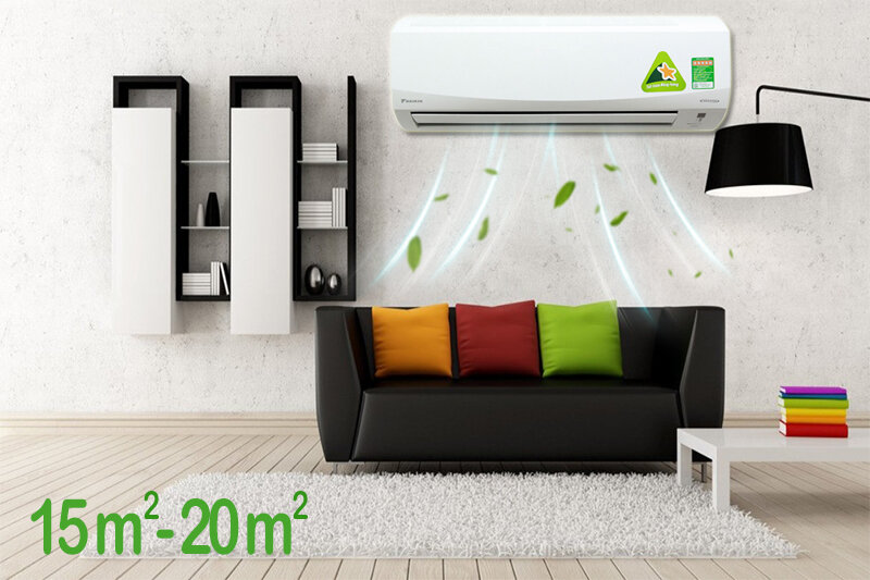 Máy lạnh Daikin Inverter 1.5 HP FTKC35PVMV Máy lạnh Daikin Inverter 1.5 HP FTKC35PVMV