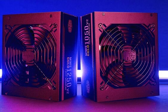 Nguồn máy tính Cooler Master MWE Gold V2, Fully modular 1050W 2