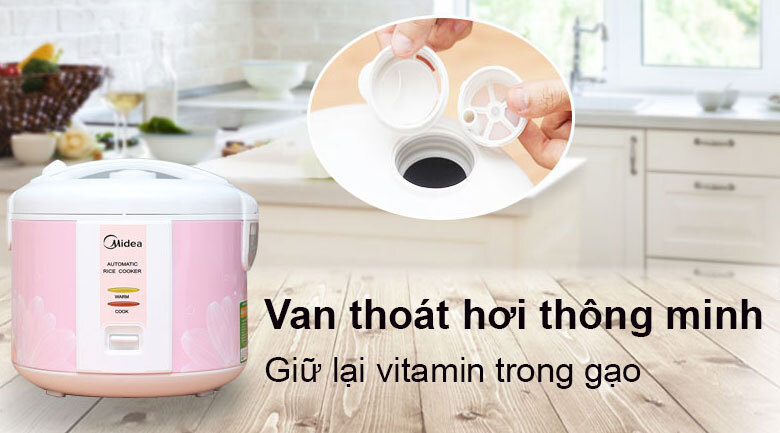 Nồi cơm điện Midea 1.8 lít MR-CM1805 Nồi cơm điện Midea 1.8 lít MR-CM1805