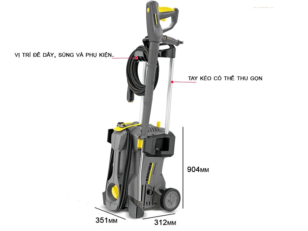 Máy rửa xe cao áp Karcher HD 5/11 P 2.2kW
