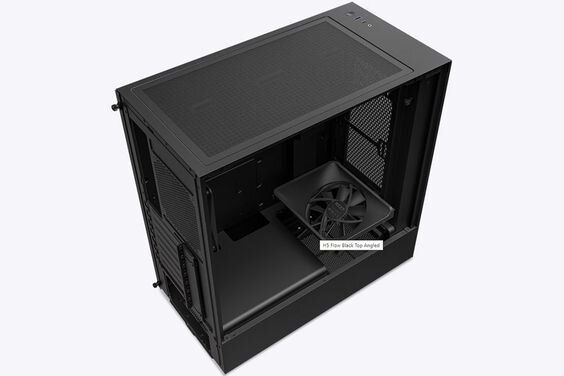 Vỏ Case NZXT H5 Flow All Black ( CC-H51FB-01 )