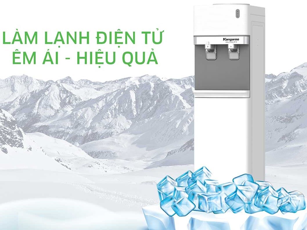 Cây nước nóng lạnh Kangaroo KG35A2 làm lạnh bằng điện tử