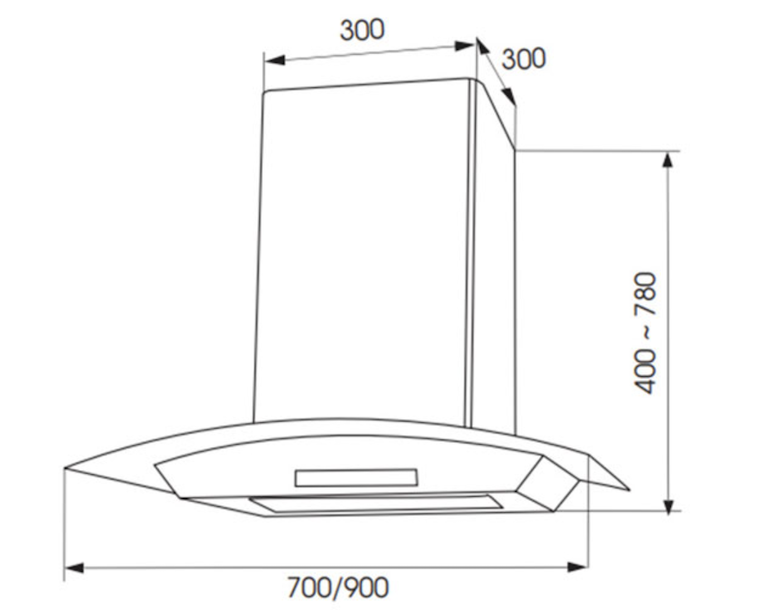 Máy hút mùi Faster FS 70 Smart