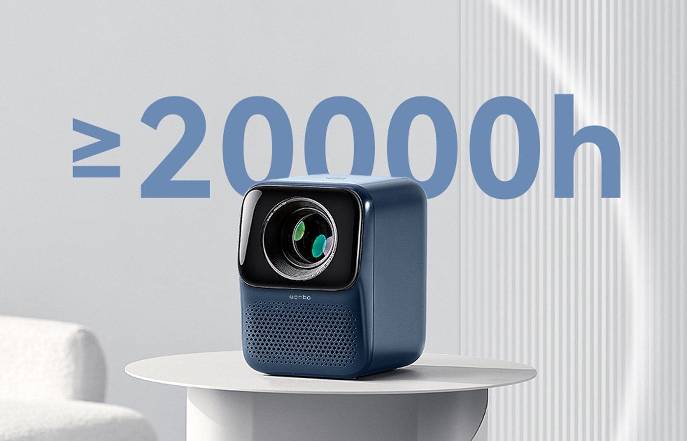 Tuổi thọ đèn của Wanbo lên tới 20.000 giờ Tuổi thọ đèn của Wanbo lên tới 20.000 giờ