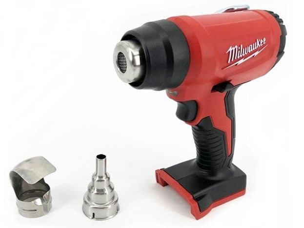 Máy thổi hơi nóng Milwaukee có 2 đầu thổi Máy thổi hơi nóng Milwaukee