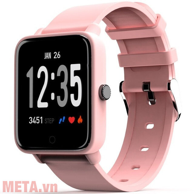 Đồng hồ thông minh Doric đo nhịp tim, huyết áp, nồng độ oxy