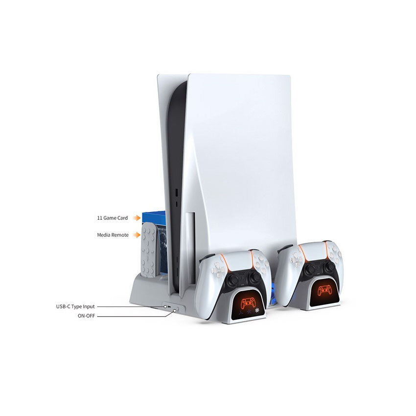 Đế tản nhiệt đa năng kèm sạc tay cho PS5 DOBE TP5-1511  ảnh 1