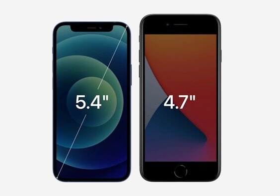 màn hình iPhone 12 mini