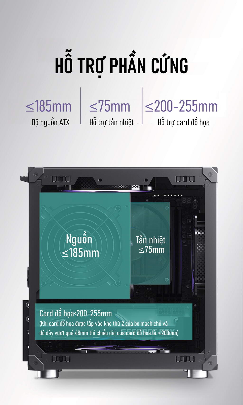 Vỏ case Jonsbo C6 Handle Black ( Mini Tower/Màu Đen)