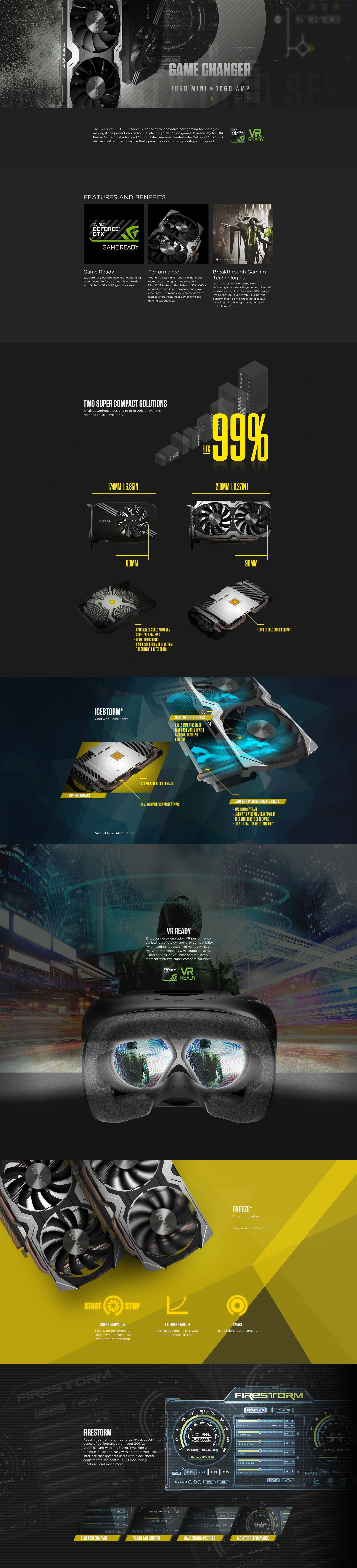 Card đồ họa - VGA Card Zotac GTX 1060 AMP 6GB