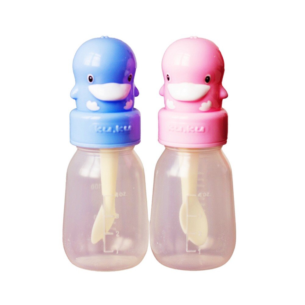  Bình thìa ăn bột 120ml KUKU KU5125